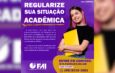 Regularize sua situação acadêmica